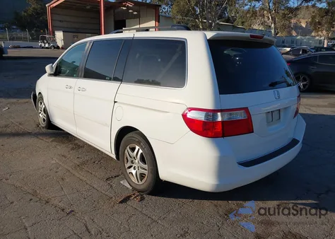 2006 Honda Odyssey Ex z USA, uszkodzony, nr VIN 5FNRL38446B430163